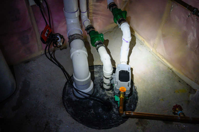 Sump Pump Insepection Time